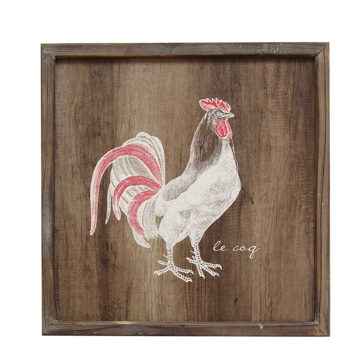 Stratton Home Decor Rooster Wall Art - Multi