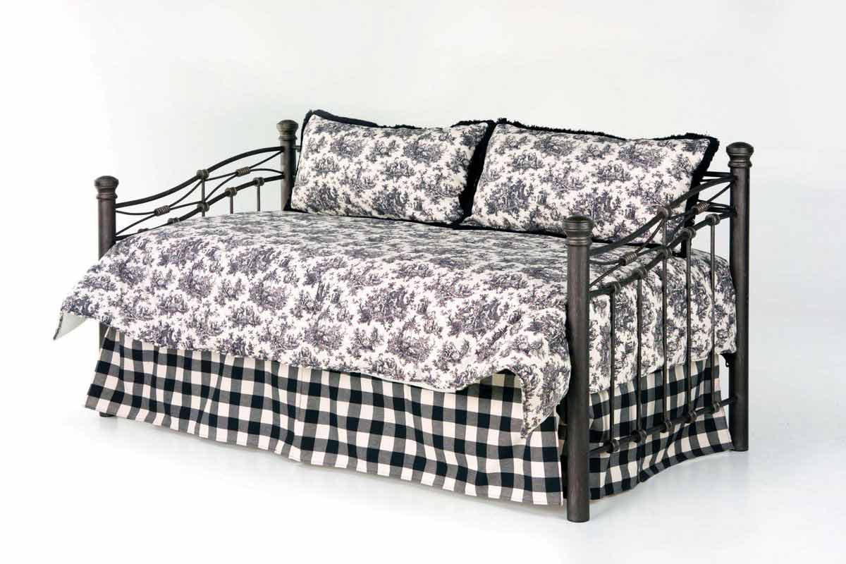 Southern Textiles Jolie Ebony Daybed Bedding