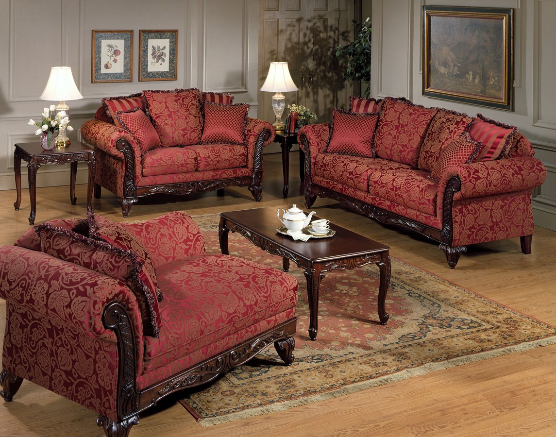 Serta Upholstery Tai Sofa Set - Magenta