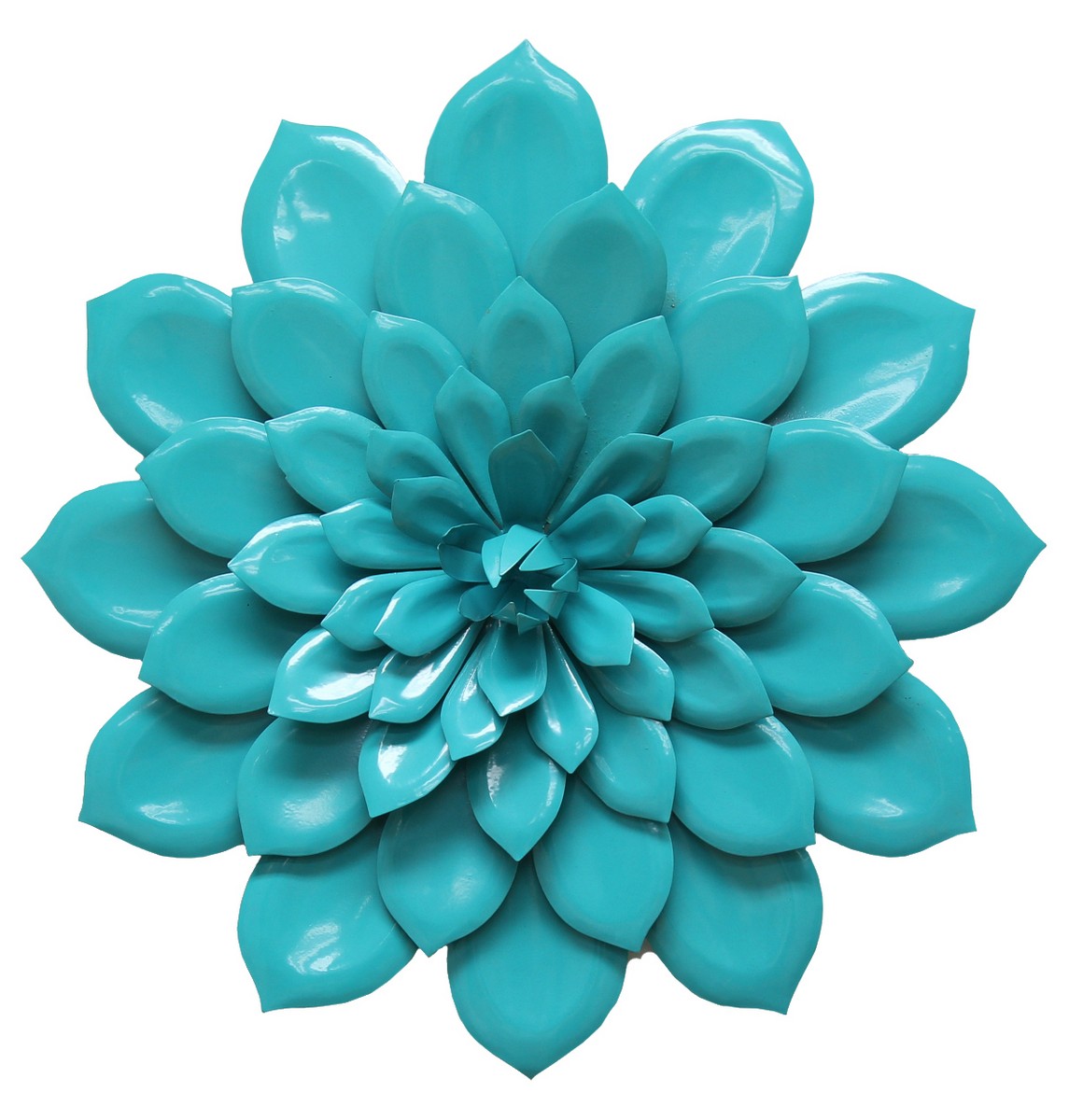 Stratton Home Decor Layered Flower Wall Decor - Teal