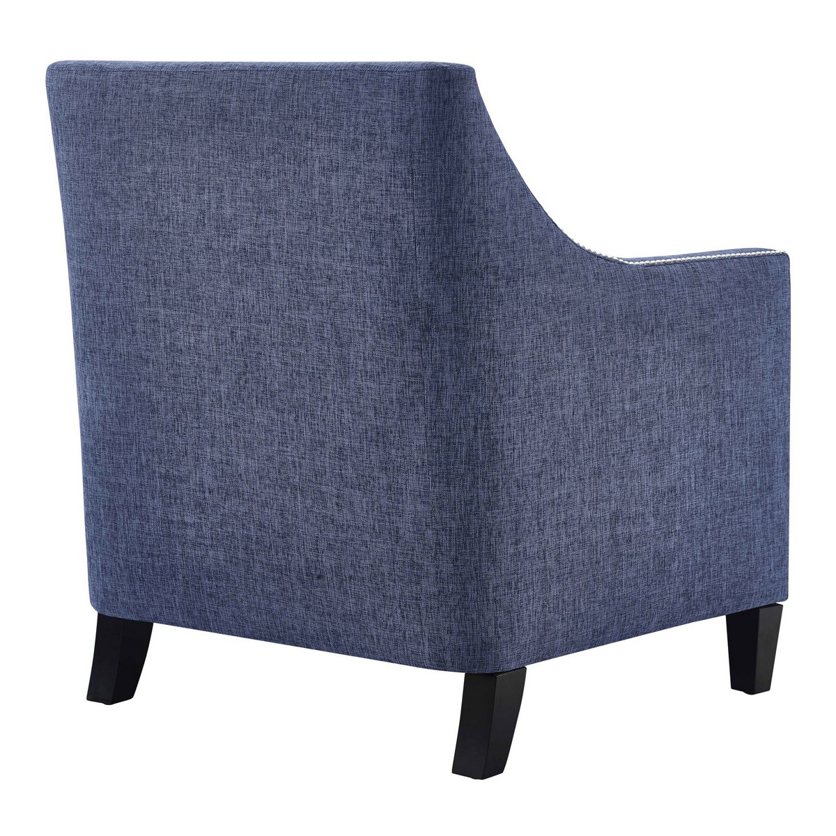 TOV Furniture Asheville Blue Linen Chair