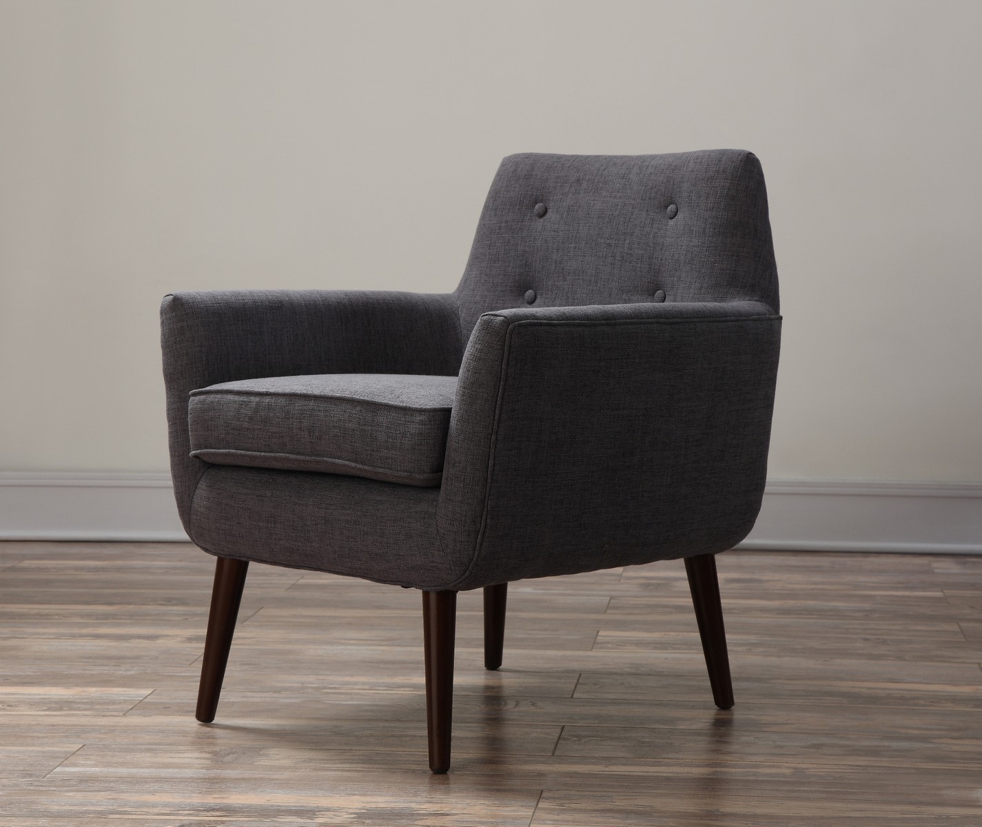 TOV Furniture Clyde Grey Linen Chair