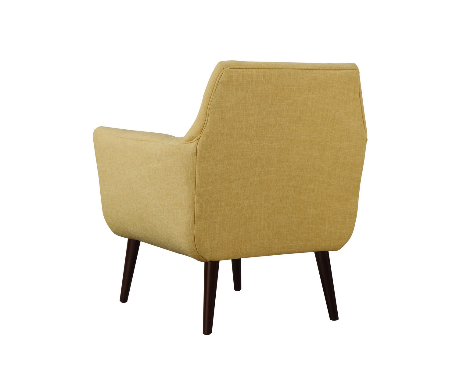 TOV Furniture Clyde Mustard Yellow Linen Chair