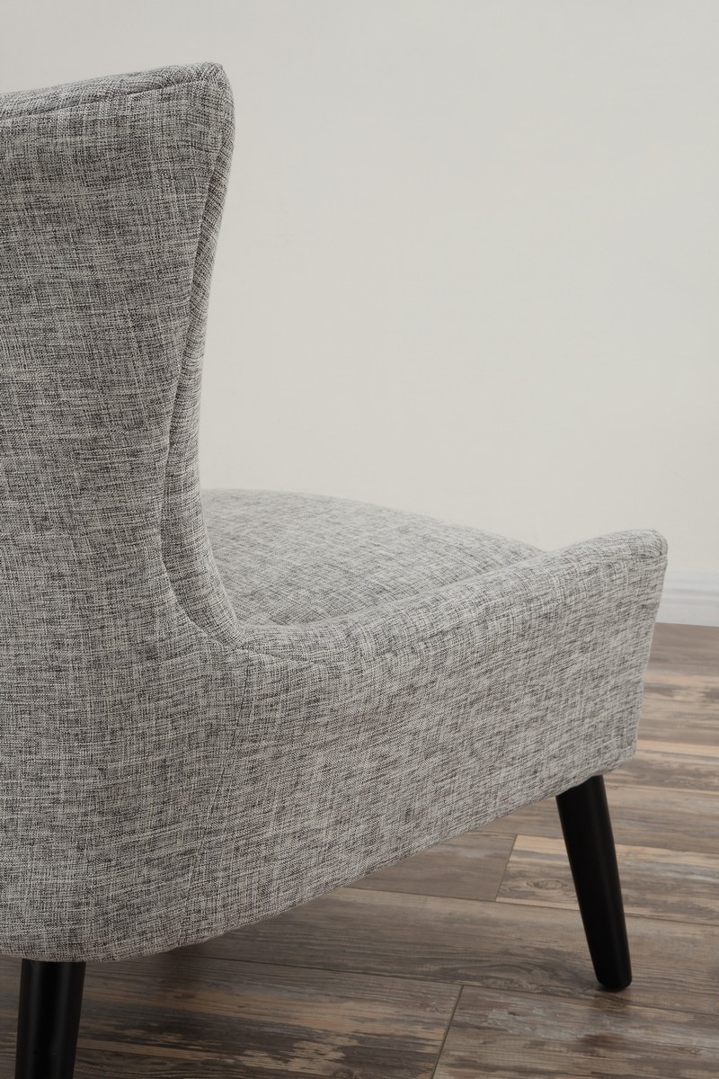 TOV Furniture Sullivan Grey Linen Chair