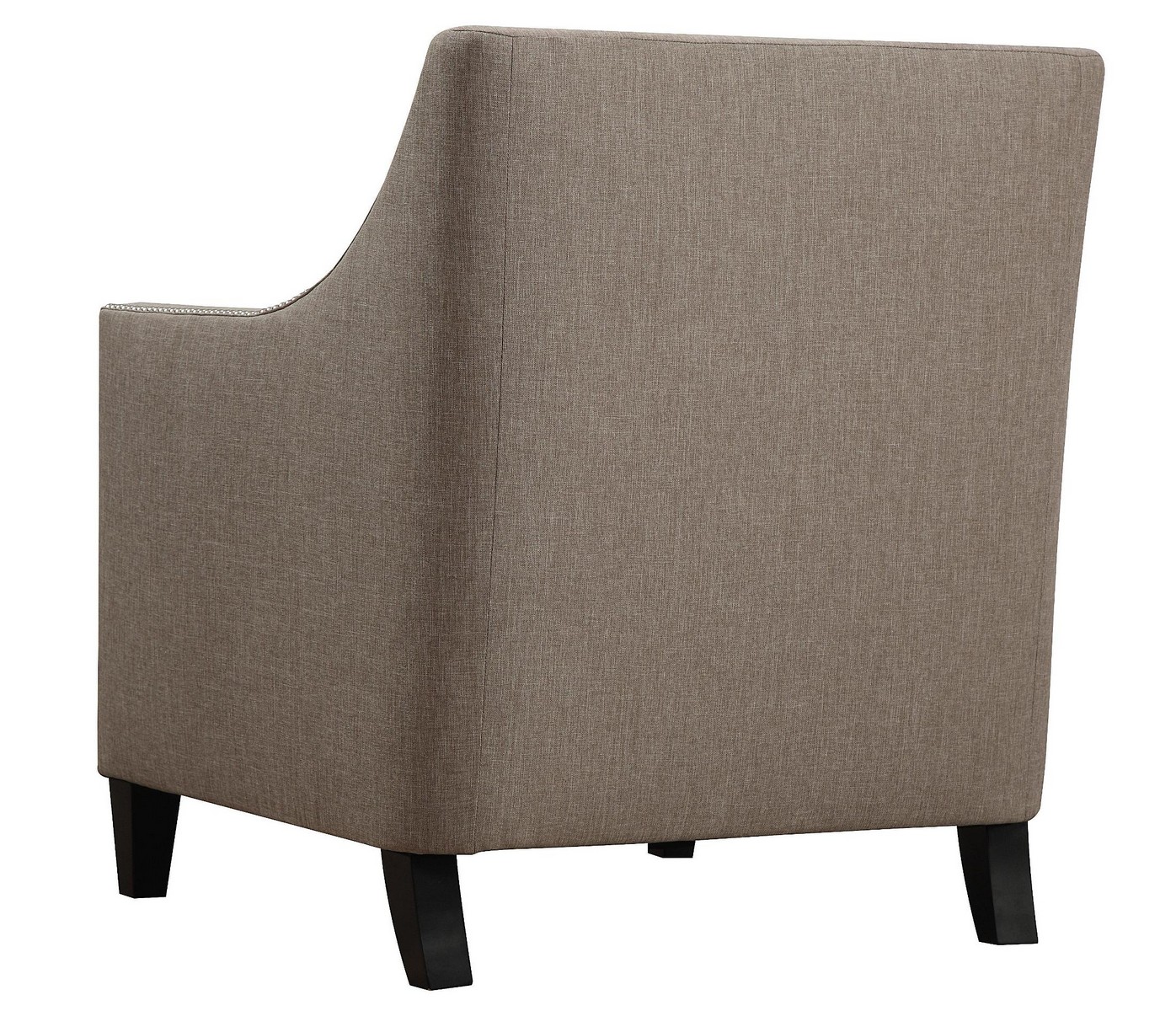 TOV Furniture Asheville Light Grey Linen Chair