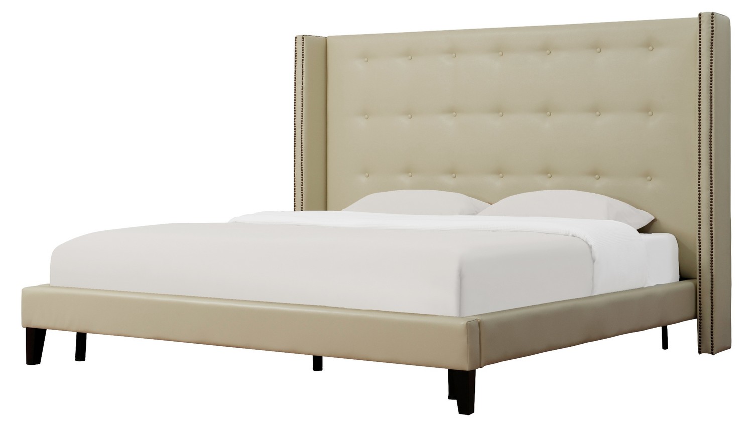 TOV Furniture Greenpoint Leather Bed
