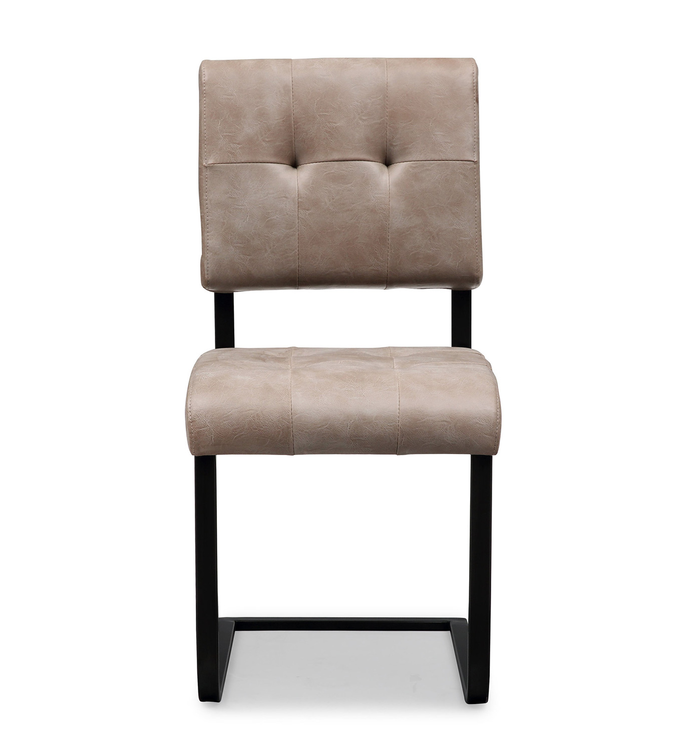 TOV Furniture Cora Chair - Smokey Taupe/Black - Set of 2