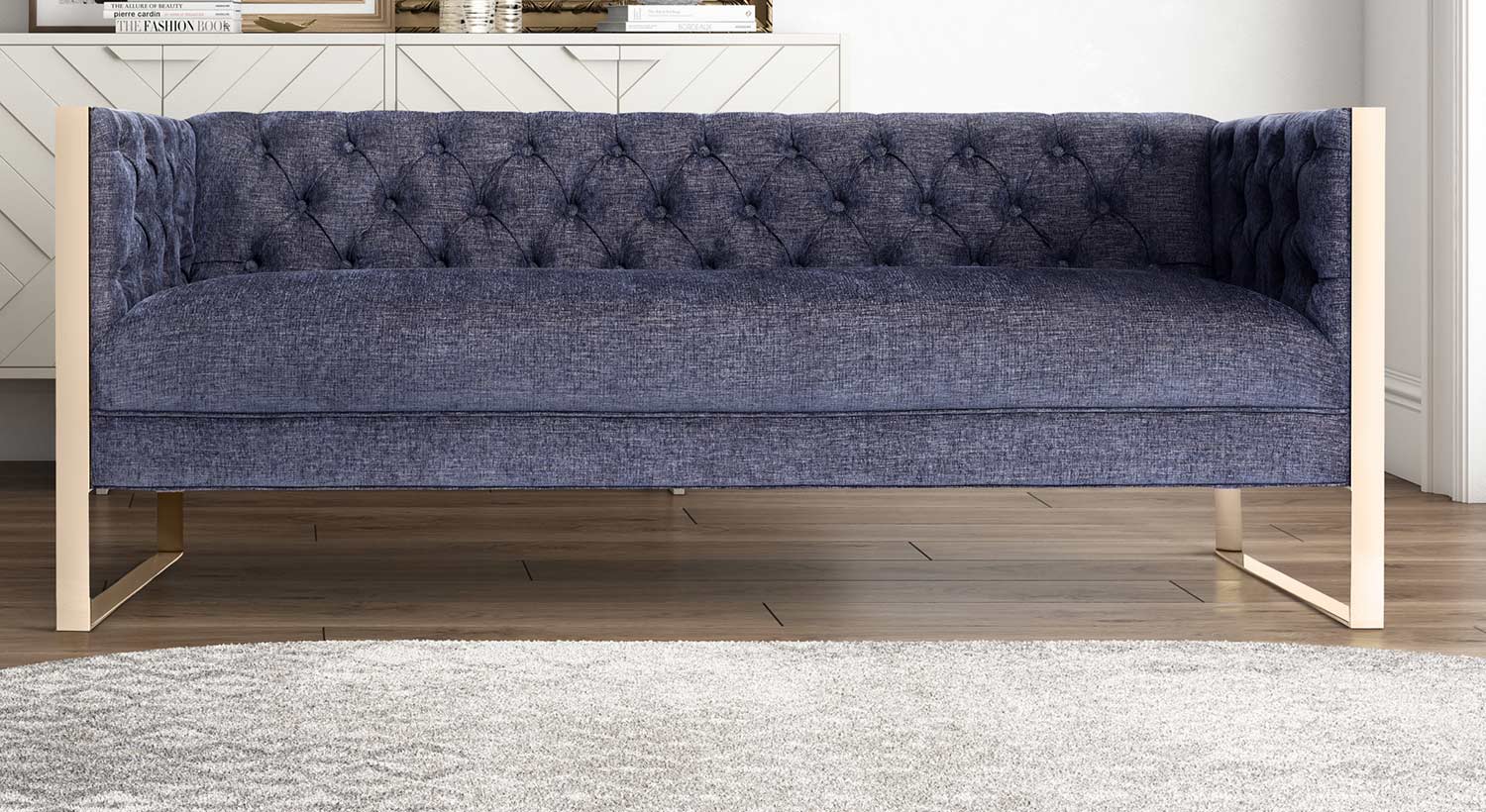 Tov Furniture Farah Sofa Navy L4902 At Homelement Tov Furniture Farah Sofa Navy L4902