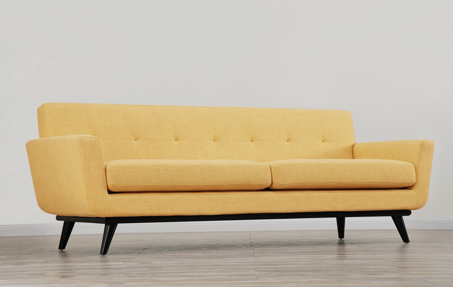TOV Furniture James Mustard Yellow Linen Sofa