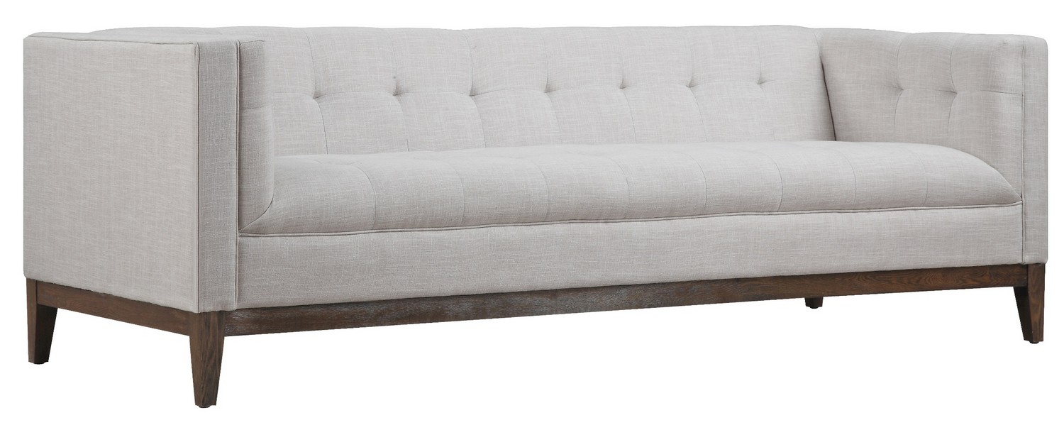 TOV Furniture Gavin Beige Linen Sofa