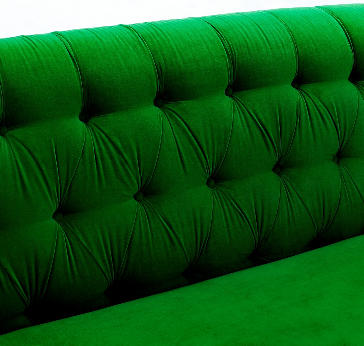 TOV Furniture Hanny Green Velvet Sofa