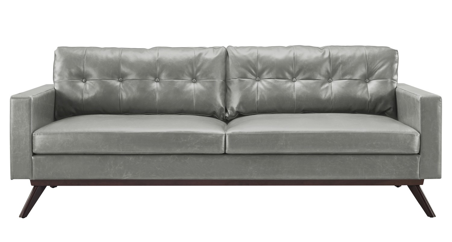 TOV Furniture Blake Antique Grey Sofa