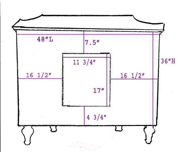 Ultimate Accents Cherry Burl Vanity