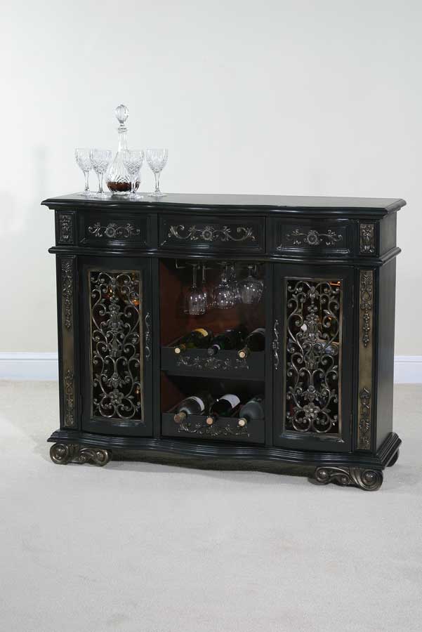 Ultimate Accents Emerson Wine Console Ultimate Accents Emerson Wine Console
