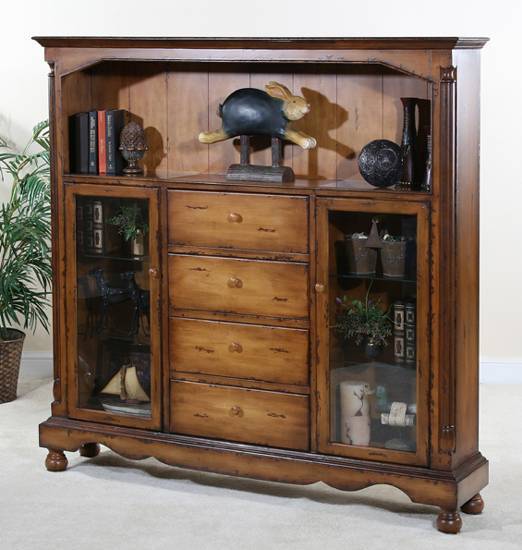 Ultimate Accents Houston Display Cupboard 80162CB at