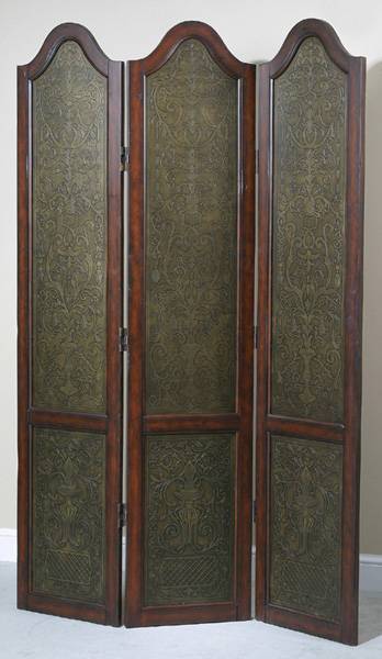 Ultimate Accents Drummond 3 Pnael Etched Copper Screen