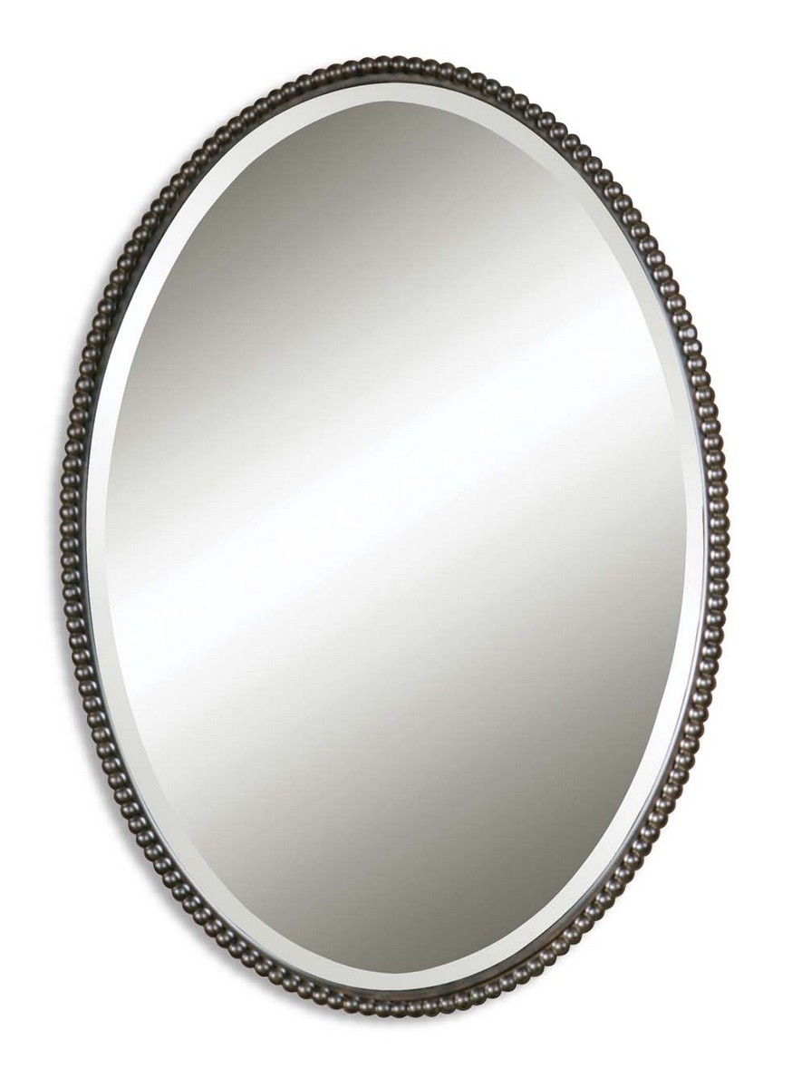 Uttermost Sherise Bronze Oval Mirror