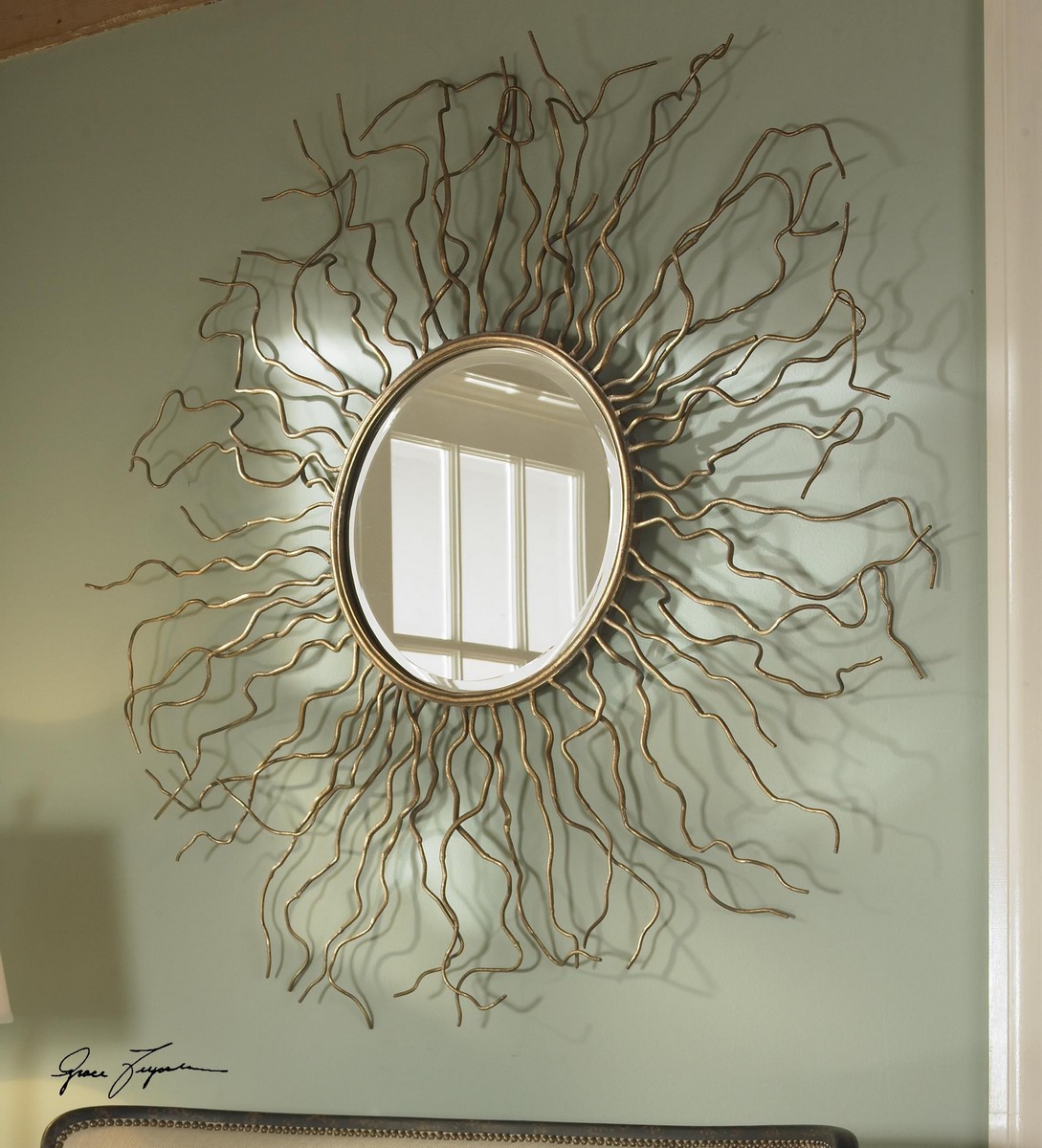 Uttermost Amadora Mirror With Sconces