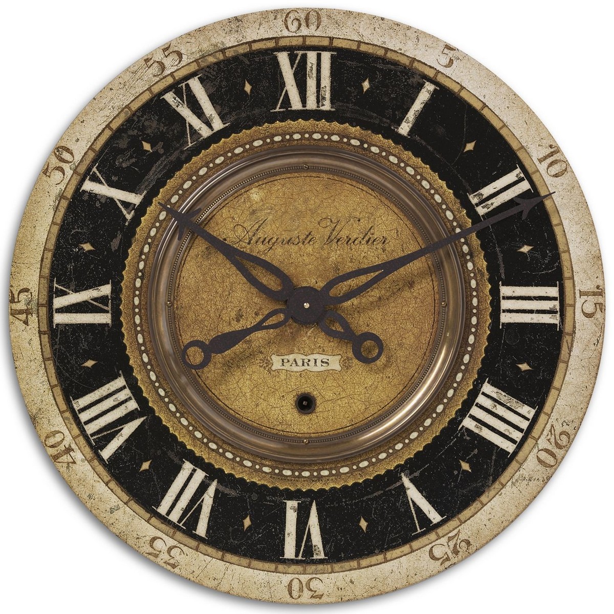 Uttermost Auguste Verdier 27 Wall Clock