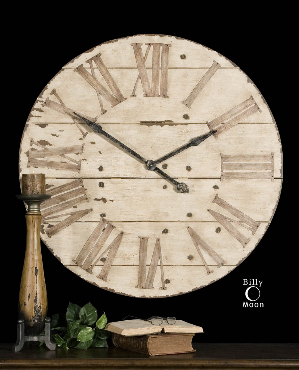 Uttermost Harrington 36 Wooden Wall Clock