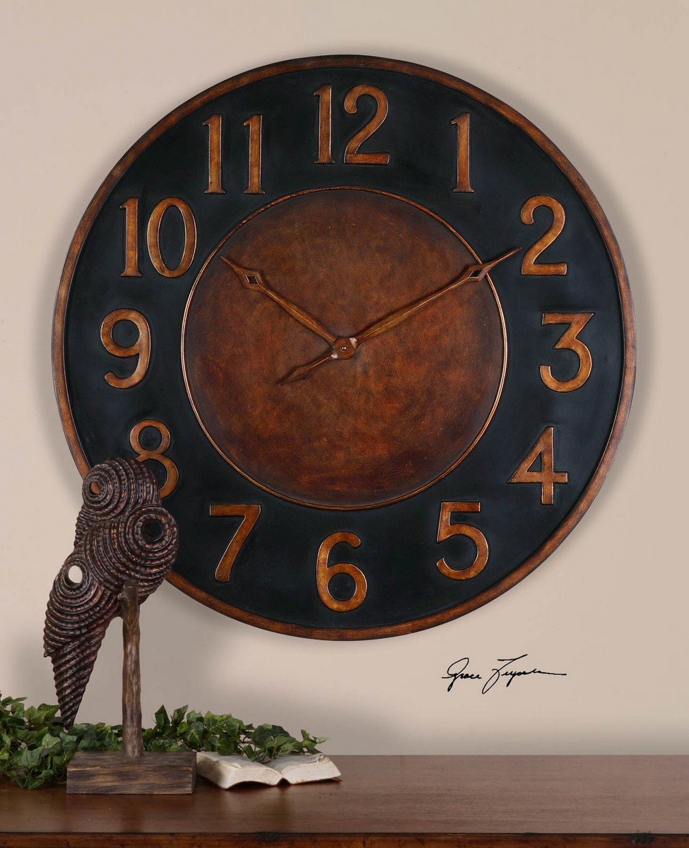 Uttermost Matera 36 Metal Wall Clock