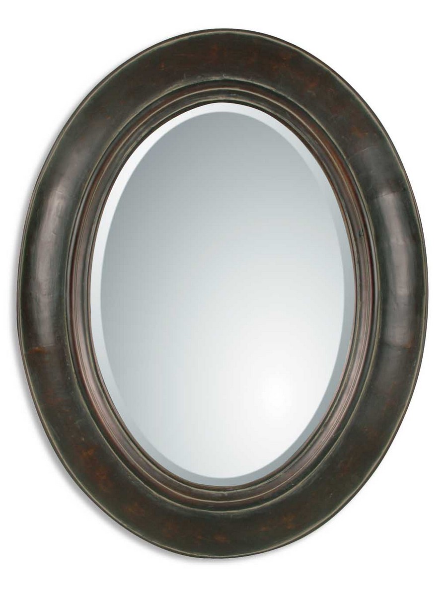 Uttermost Tivona Oval Copper Mirror
