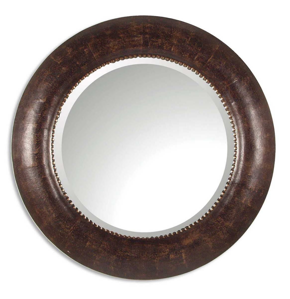 Uttermost Leonzio Leather Mirror
