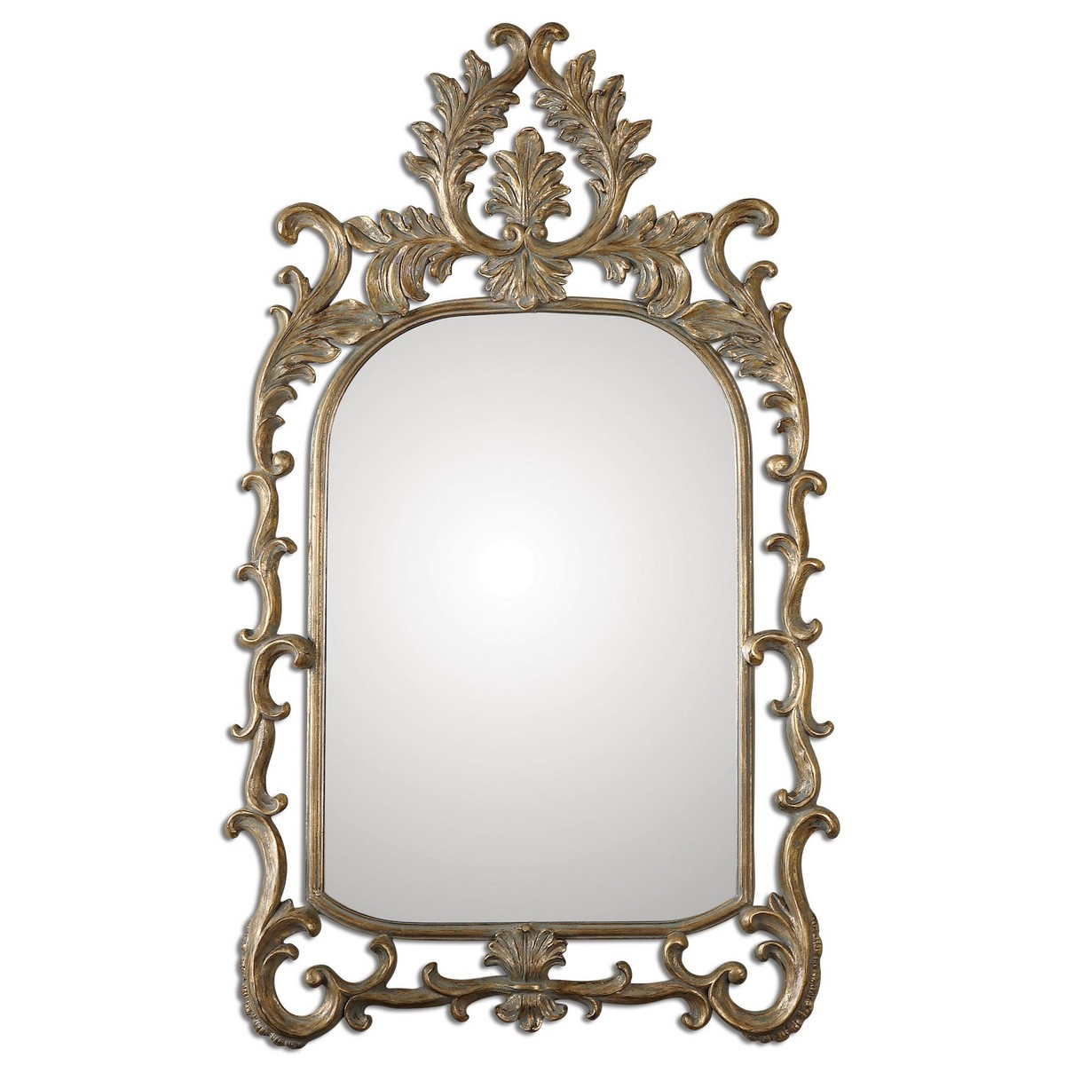Uttermost Abelia Gold Arch Mirror
