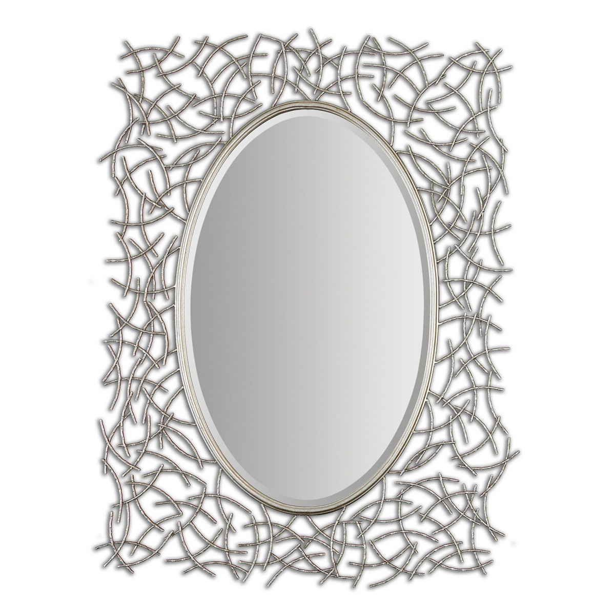 Uttermost Dekoven Silver Mirror
