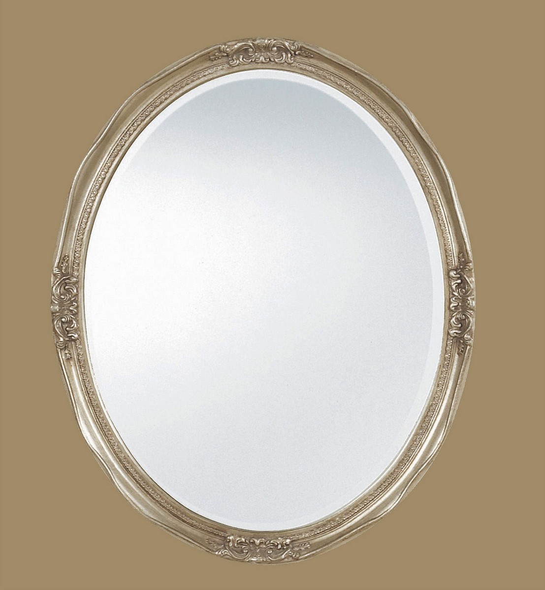 Uttermost Newport Oval Silver Mirror