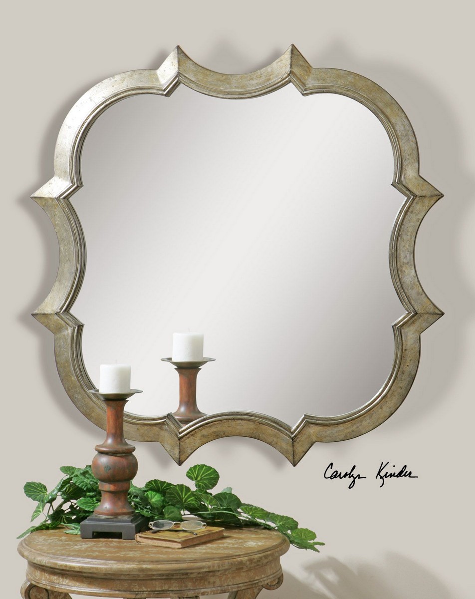 Uttermost Farista Antique Silver Mirror