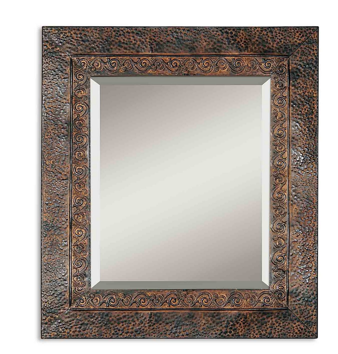 Uttermost Jackson Rustic Metal Mirror