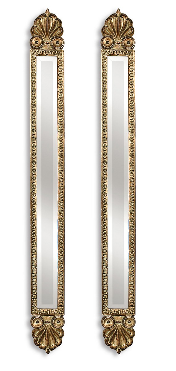 Uttermost Juniper Antique Gold Mirrors - Set of 2