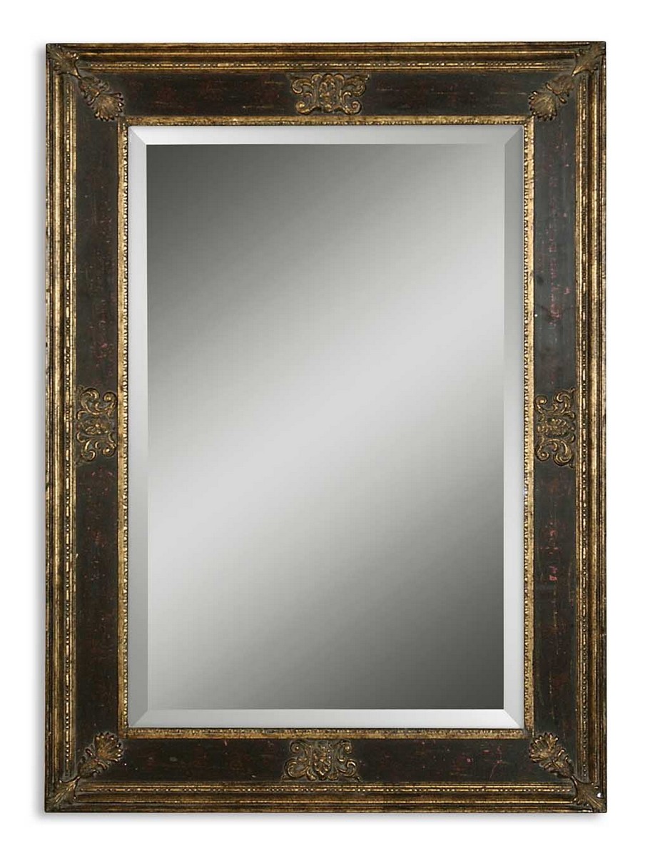 Uttermost Cadence Small Antique Gold Mirror