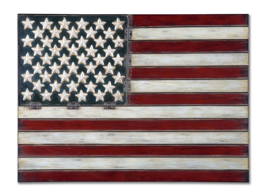 Uttermost American Flag Metal Wall Art