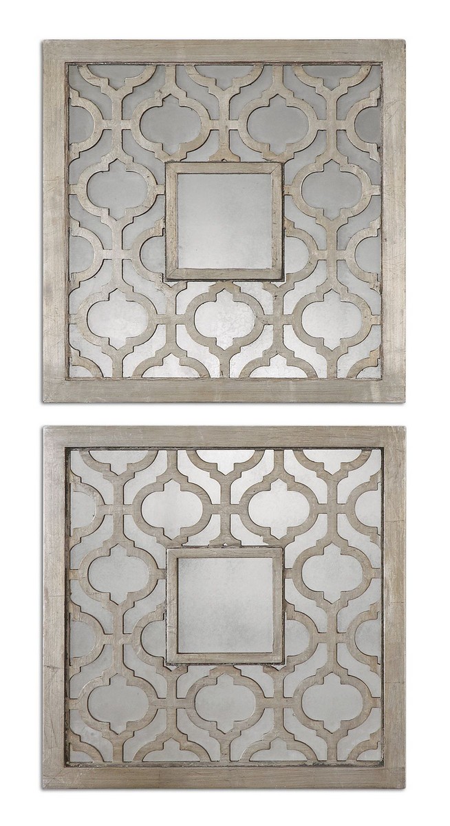 Uttermost Sorbolo Squares Decorative Mirror - Set of 2