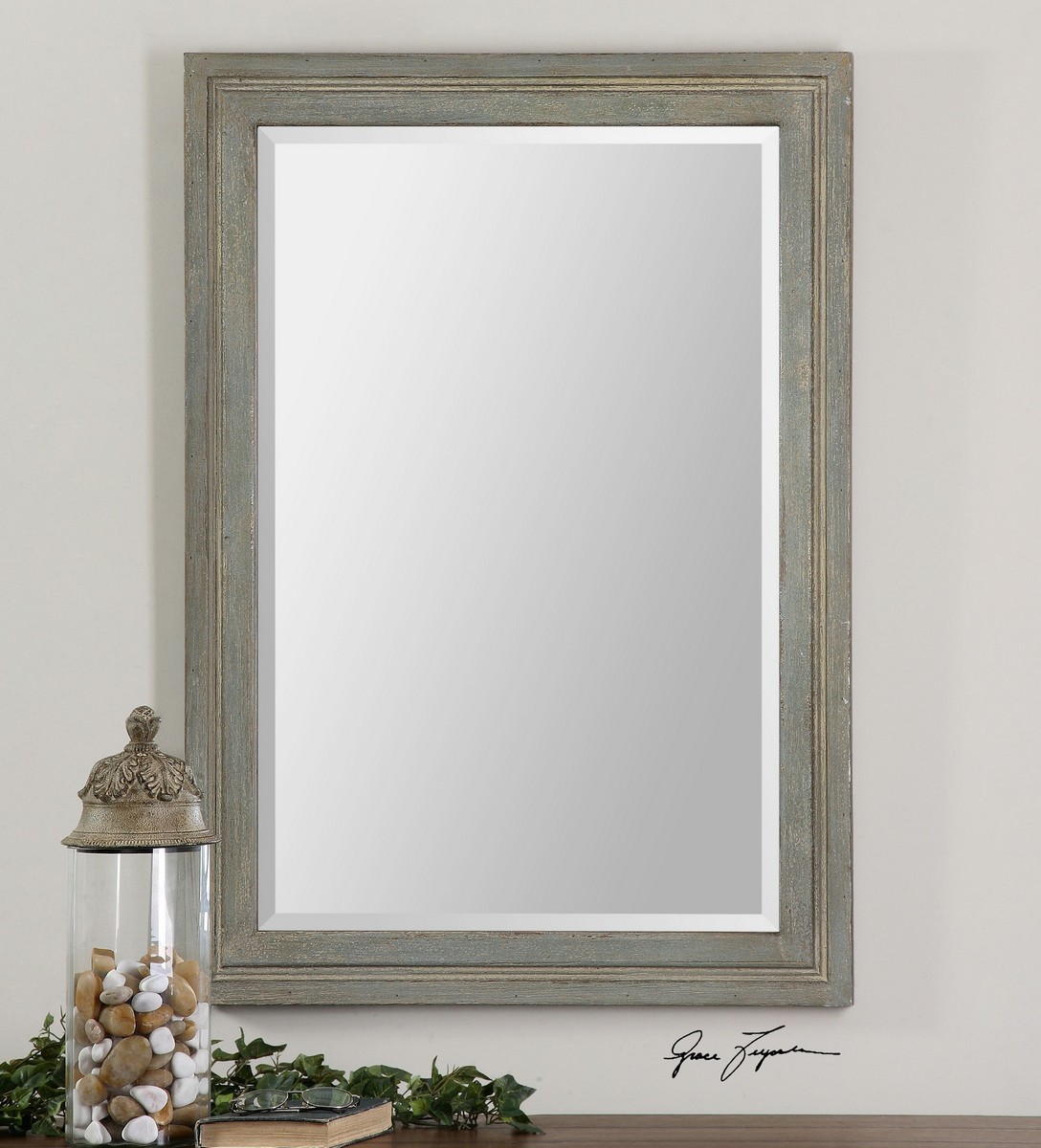 Uttermost Brienza Gray Mirror
