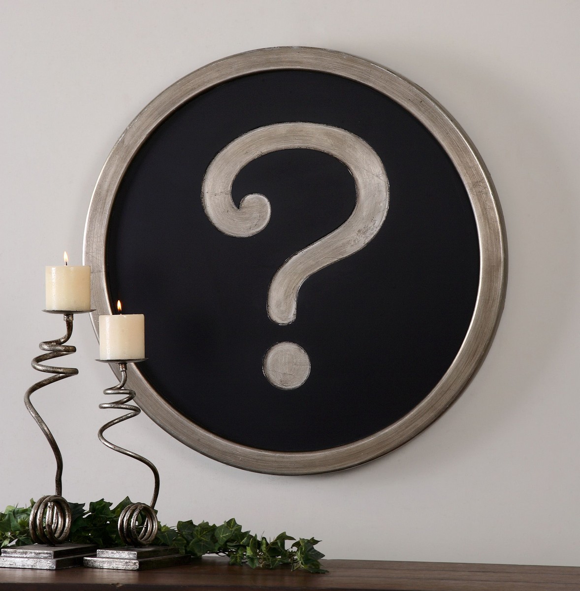 Uttermost Question Mark Wall Art