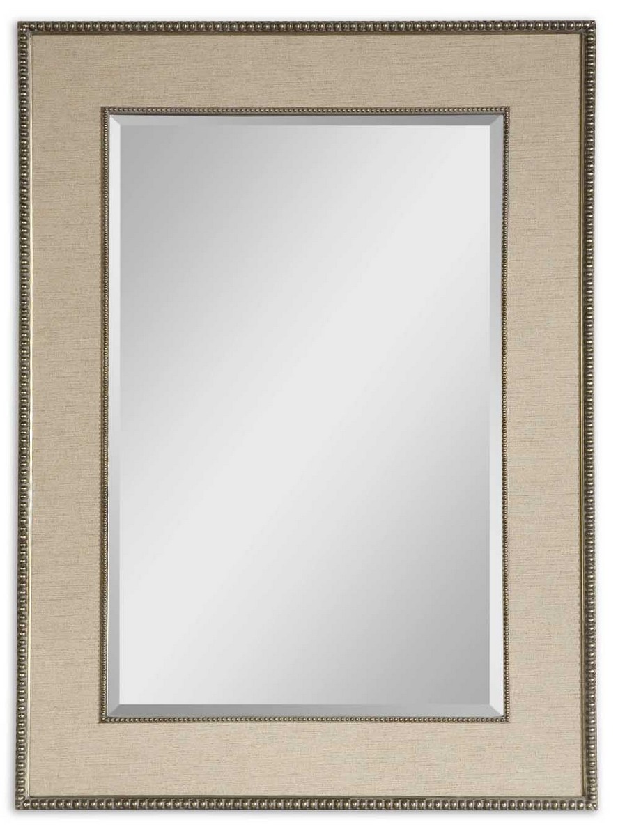 Uttermost Marilla Beaded Silver Mirror