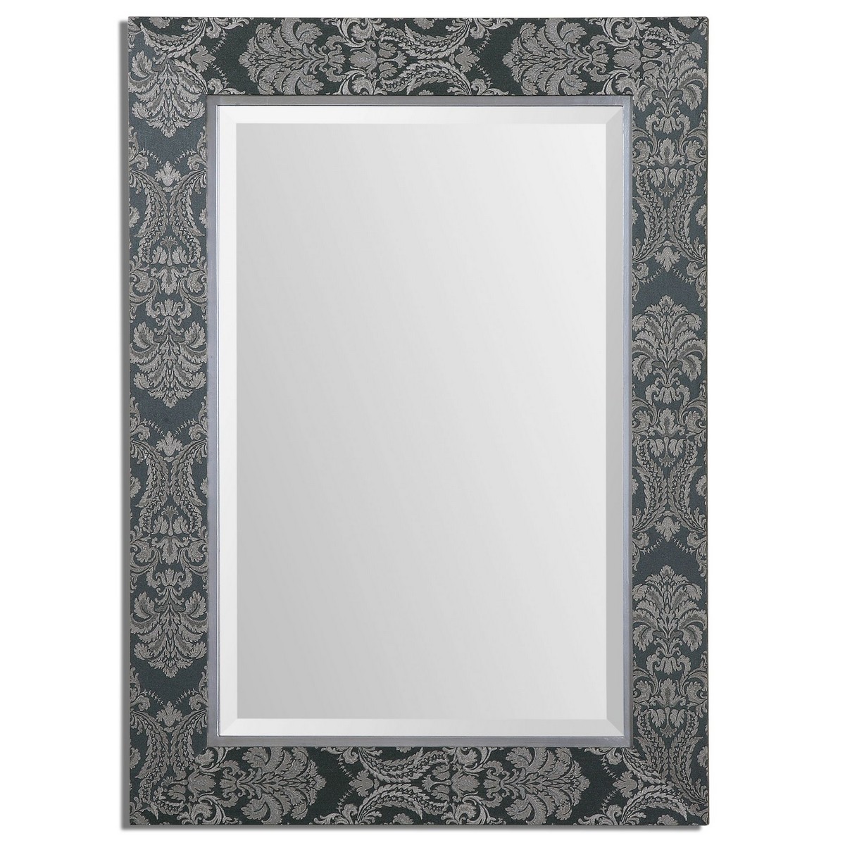 Uttermost Celestine Dark Gray Mirror
