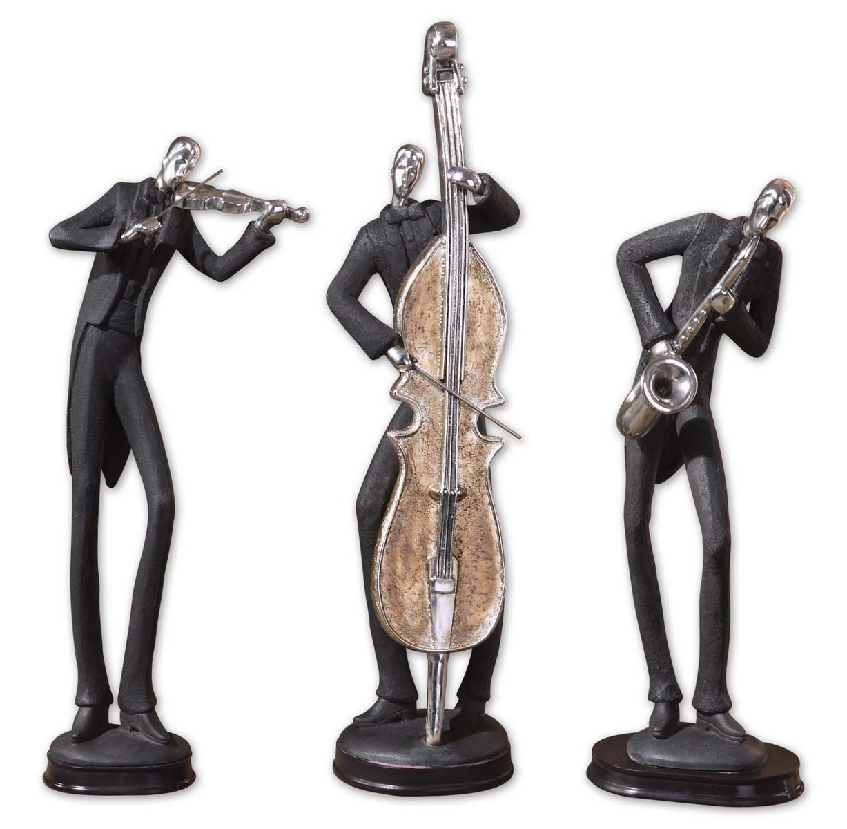 Uttermost Musicians Decorative Figurines - Set of 3