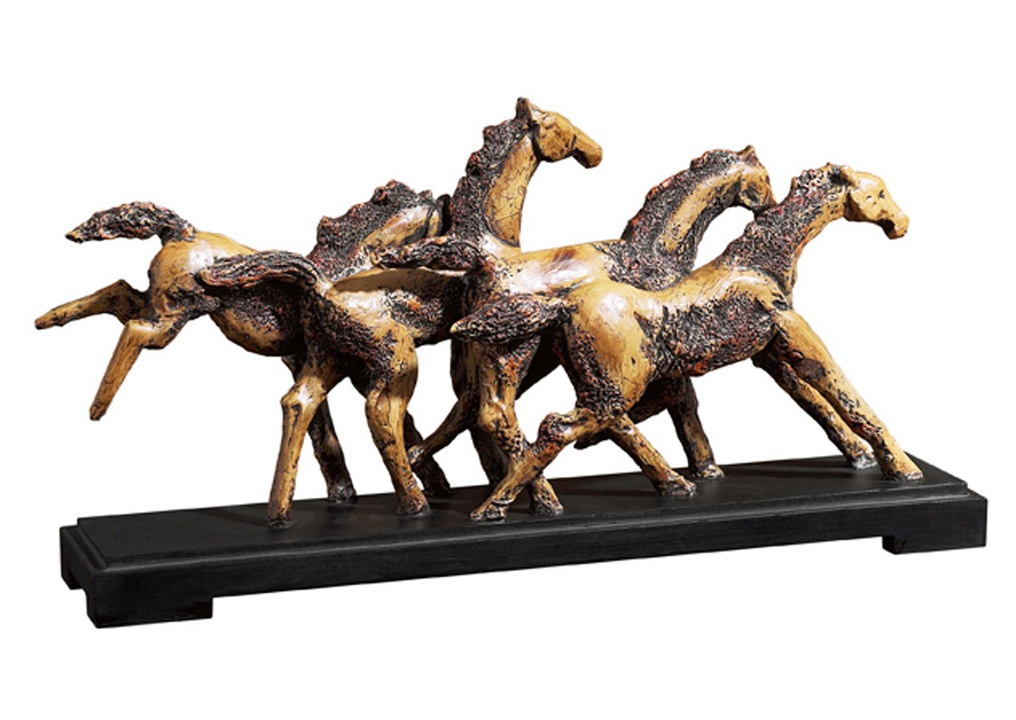 Uttermost Wild Horses Rustic Sculpture