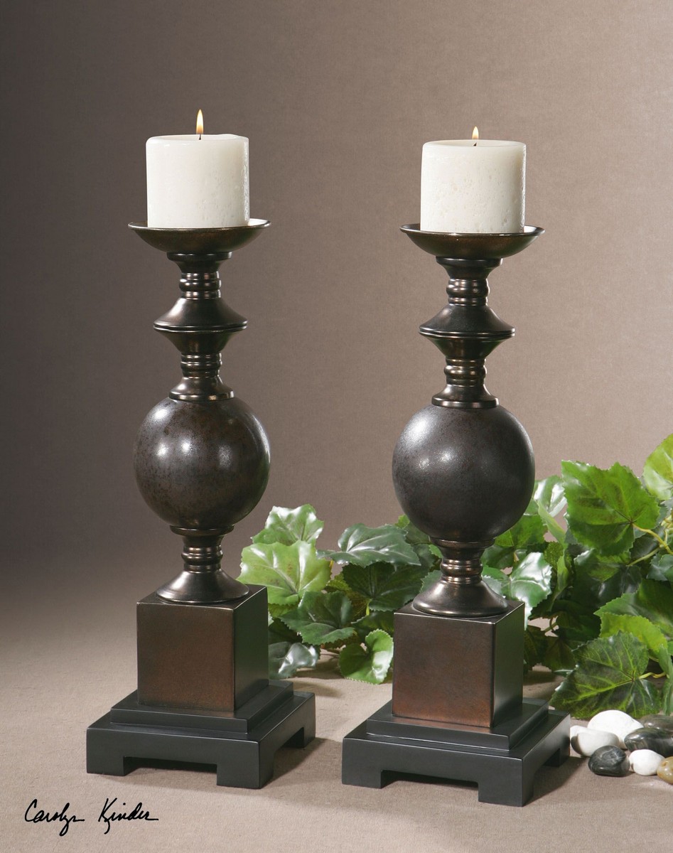 Uttermost Marcie Candleholders - Set of 2