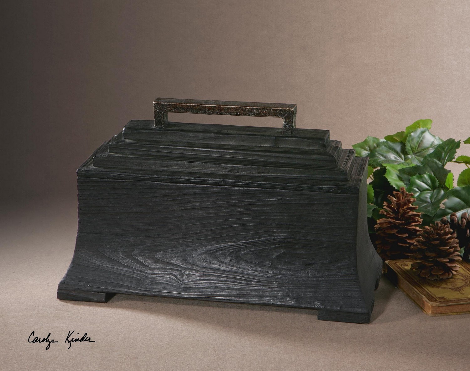 Uttermost Carino Wooden Black Box