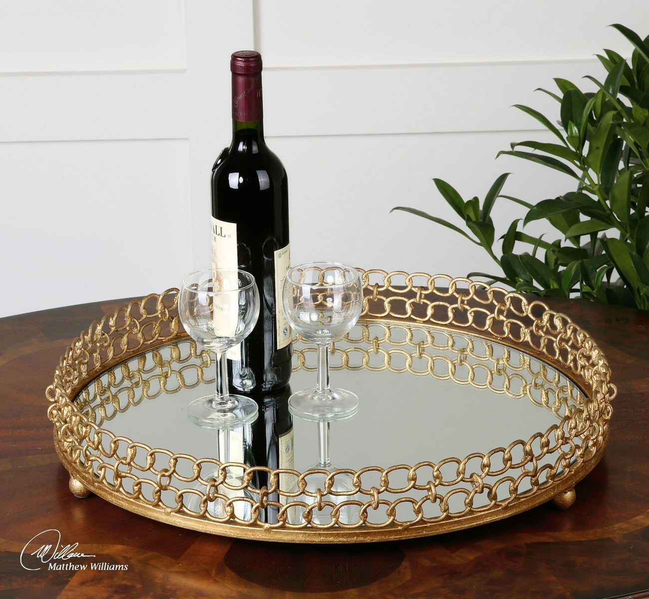 Uttermost Dipali Mirrored Tray