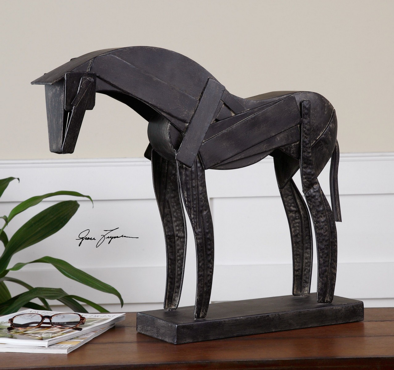 Uttermost Bronius Horse Sculpture