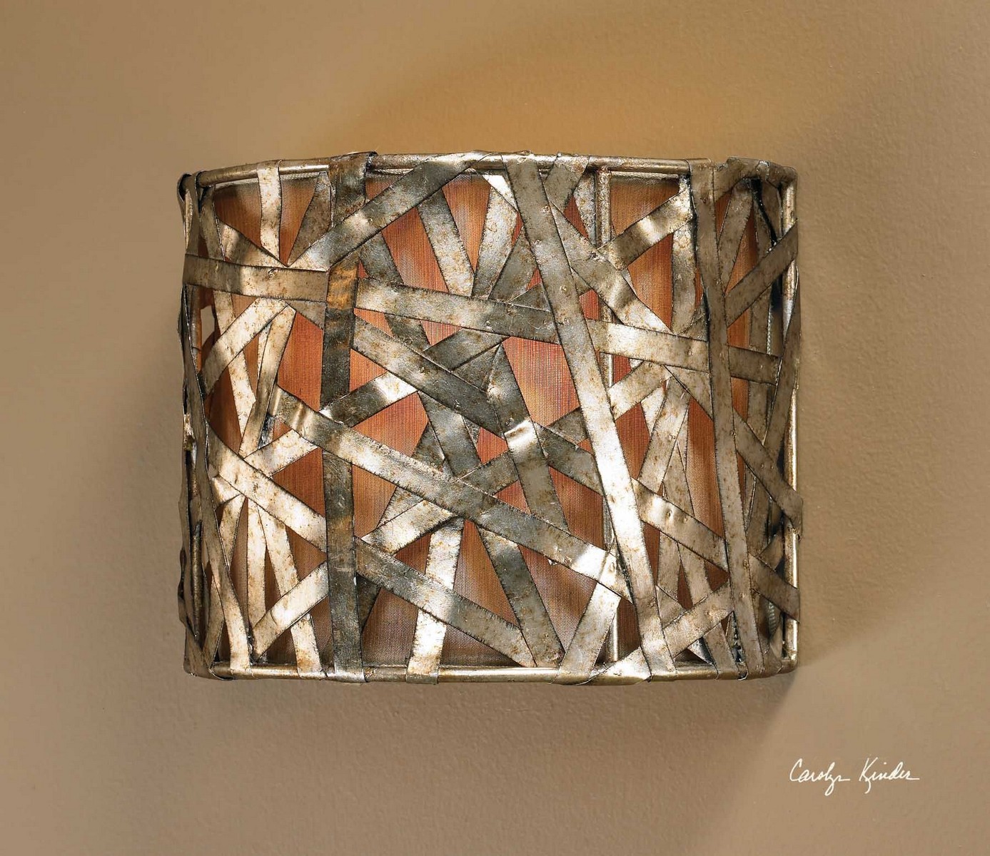 Uttermost Alita Champagne 1 Light Wall Sconce