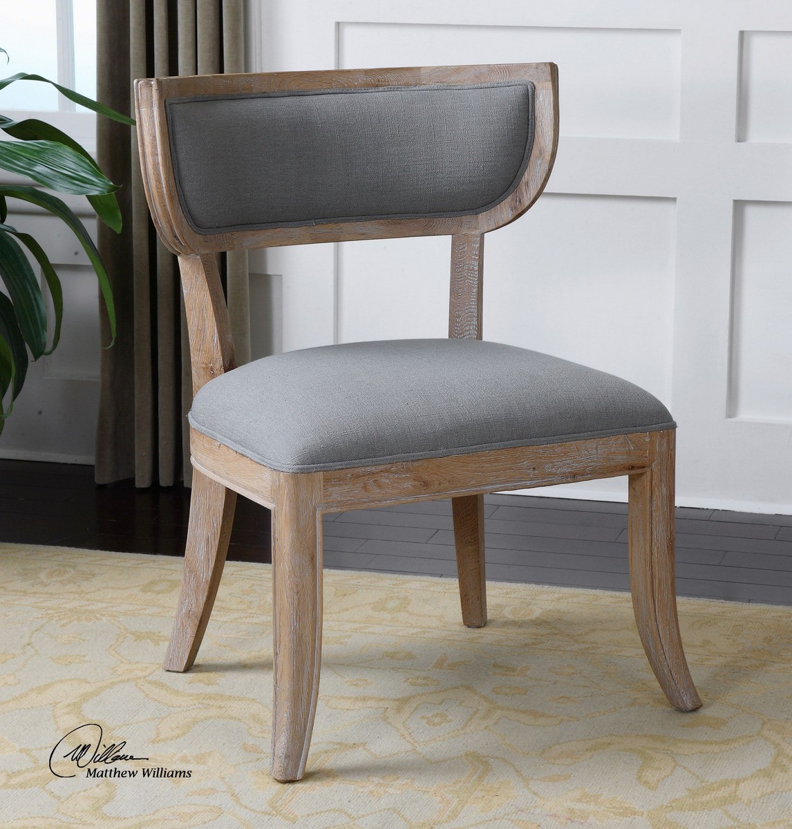 Uttermost Alva Armless Chair UTTERMOST23135 at