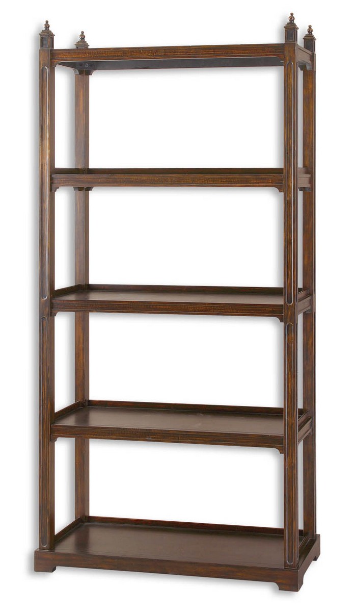 Uttermost Brearly Wood Etagere