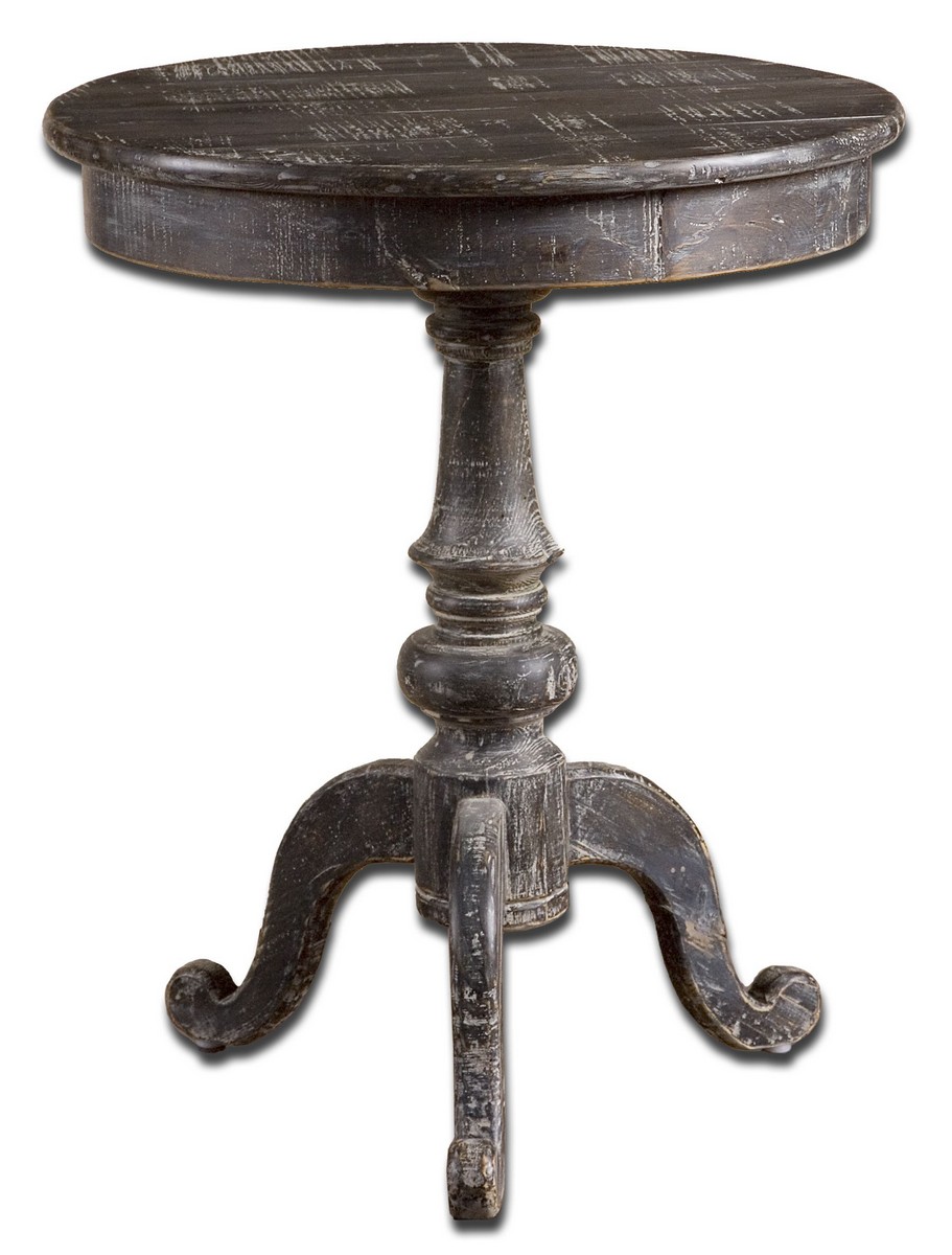 Uttermost Cadey Reclaimed Wood Side Table